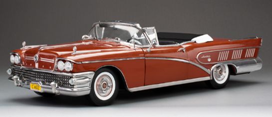 1958年　ビュイックリミテッドリビエラ SunStar(サンスター) 1/18 (ダイキャスト製) ビュイック リミテッド