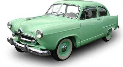 [予約]SunStar(サンスター) 1/18 (ダイキャスト製) カイザー ヘンリー J  1951 セラミックグリーン トランク開閉仕様