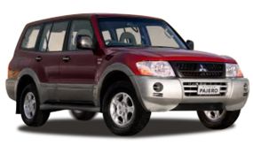 SunStar(サンスター) 1/18 (ダイキャスト製) 三菱 パジェロ V73 レッド