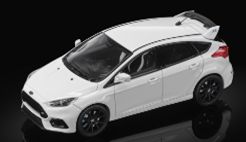 [予約]SunStar(サンスター) 1/64 (ダイキャスト製) フォード フォーカス RS 2018 フローズンホワイト