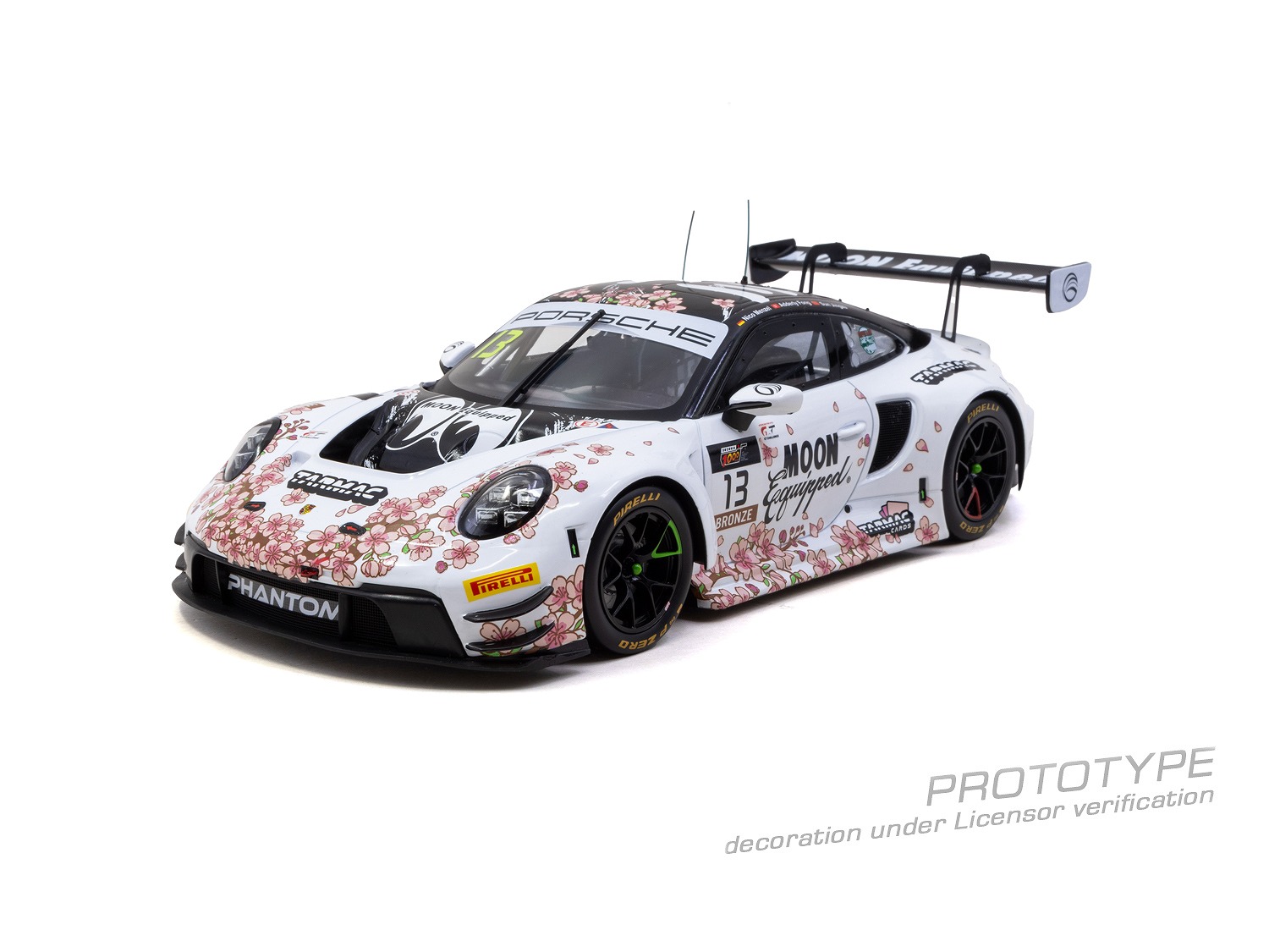 [予約]Tarmac(ターマック) 1/18 (ダイキャスト製) Porsche 911 GT3 R Suzuka 1000km - Intercontinental GT Challenge 2025 Phantom Global Racing Sun Jingzu / Adderly Fong / Nico Menzel 