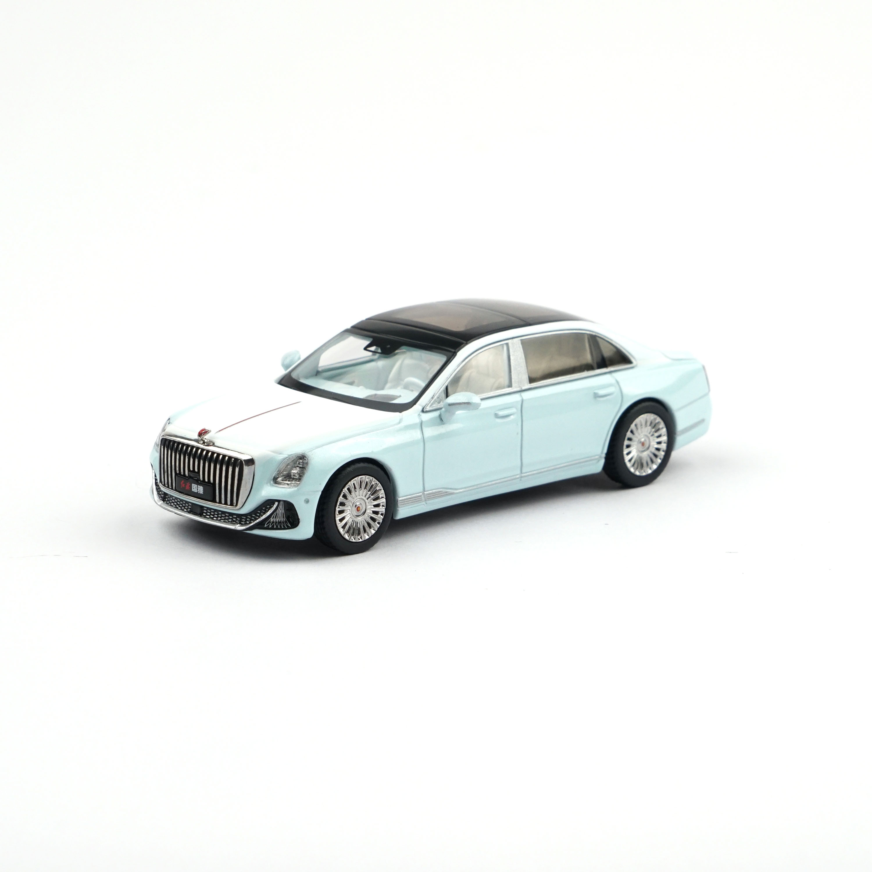 XCARTOYS 1/64 (ダイキャスト製) 紅旗（ホンチー） 国雅（GUOYA） ライトブルー