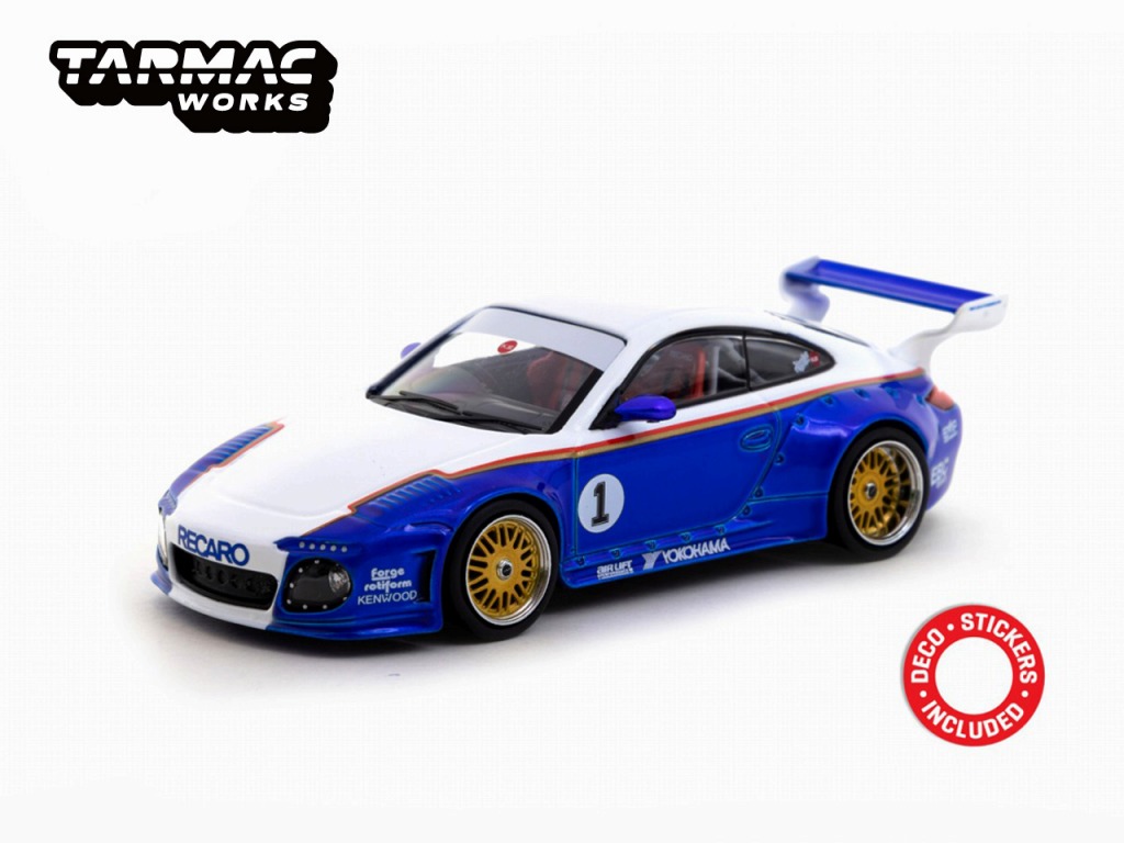Tarmac（ターマック）1/43 Old & New 997 Blue／White