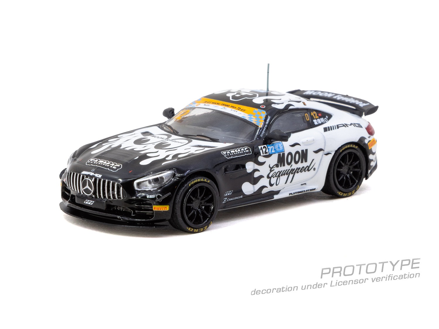 [予約]Tarmac(ターマック) 1/64 (ダイキャスト製) Mercedes-AMG GT4 Greater Bay Area GT Cup (GT 4) Macau 2025 FOK Wai Ming