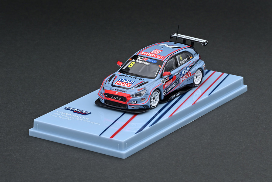 Tarmac（ターマック） 1/64 ヒュンダイ i30 N TCR TCR Malaysia 2019 Champion ドライバー：Luca Engstler
