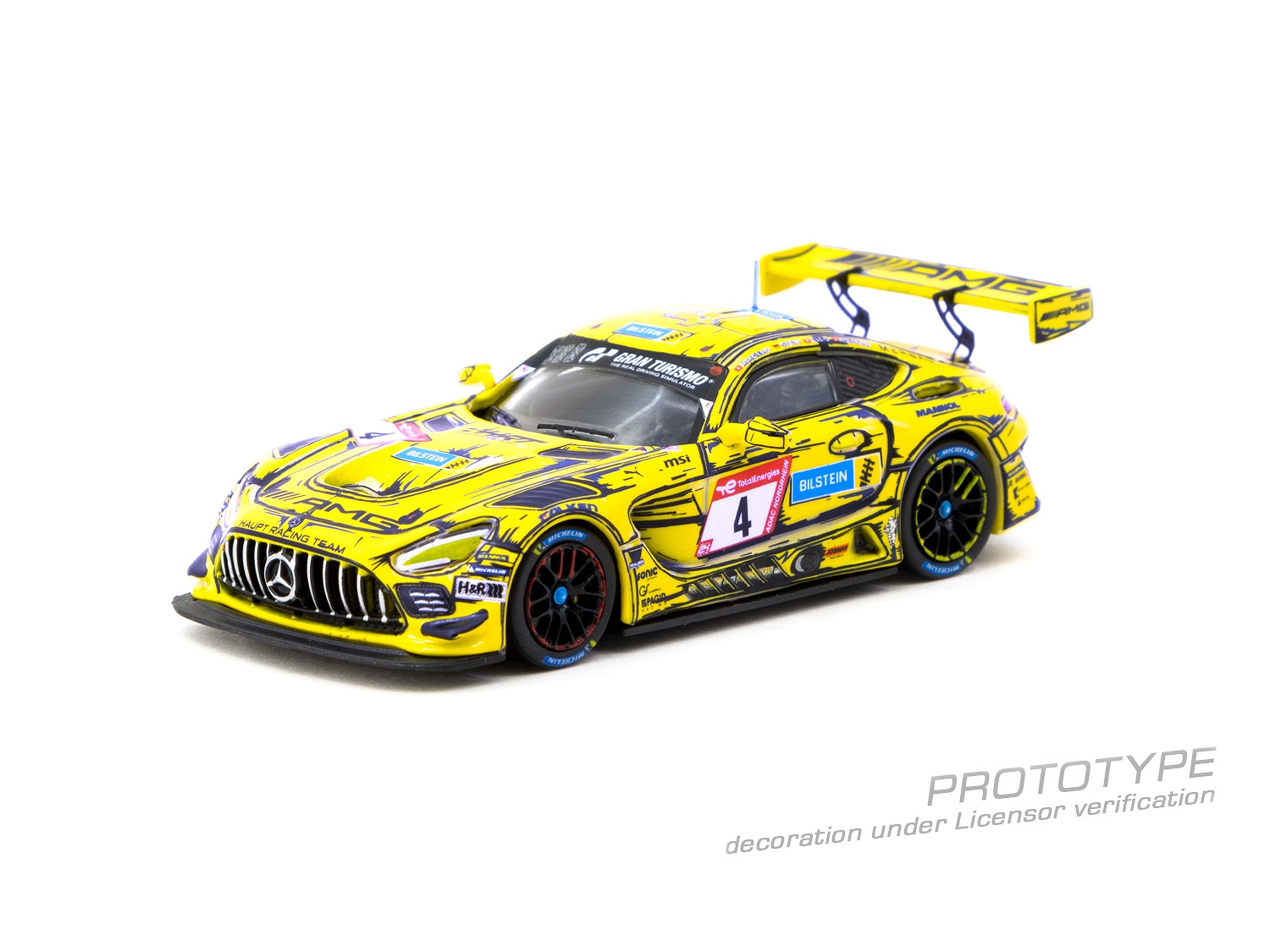 Tarmac(ターマック) 1/64 (ダイキャスト製) Mercedes-AMG GT3 Nürburgring 24h 2023 P. Ellis / R. Marciello / E. Mortara / L. Stolz