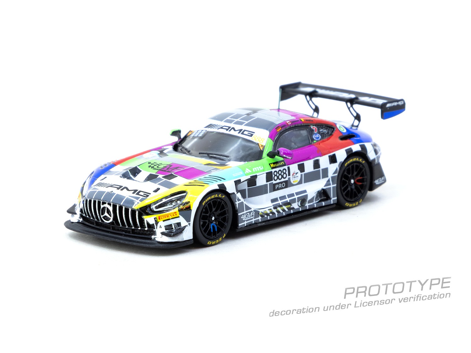 Tarmac(ターマック) 1/64 (ダイキャスト製) Mercedes-AMG GT3 Bathurst 12h 2025 GruppeM Racing