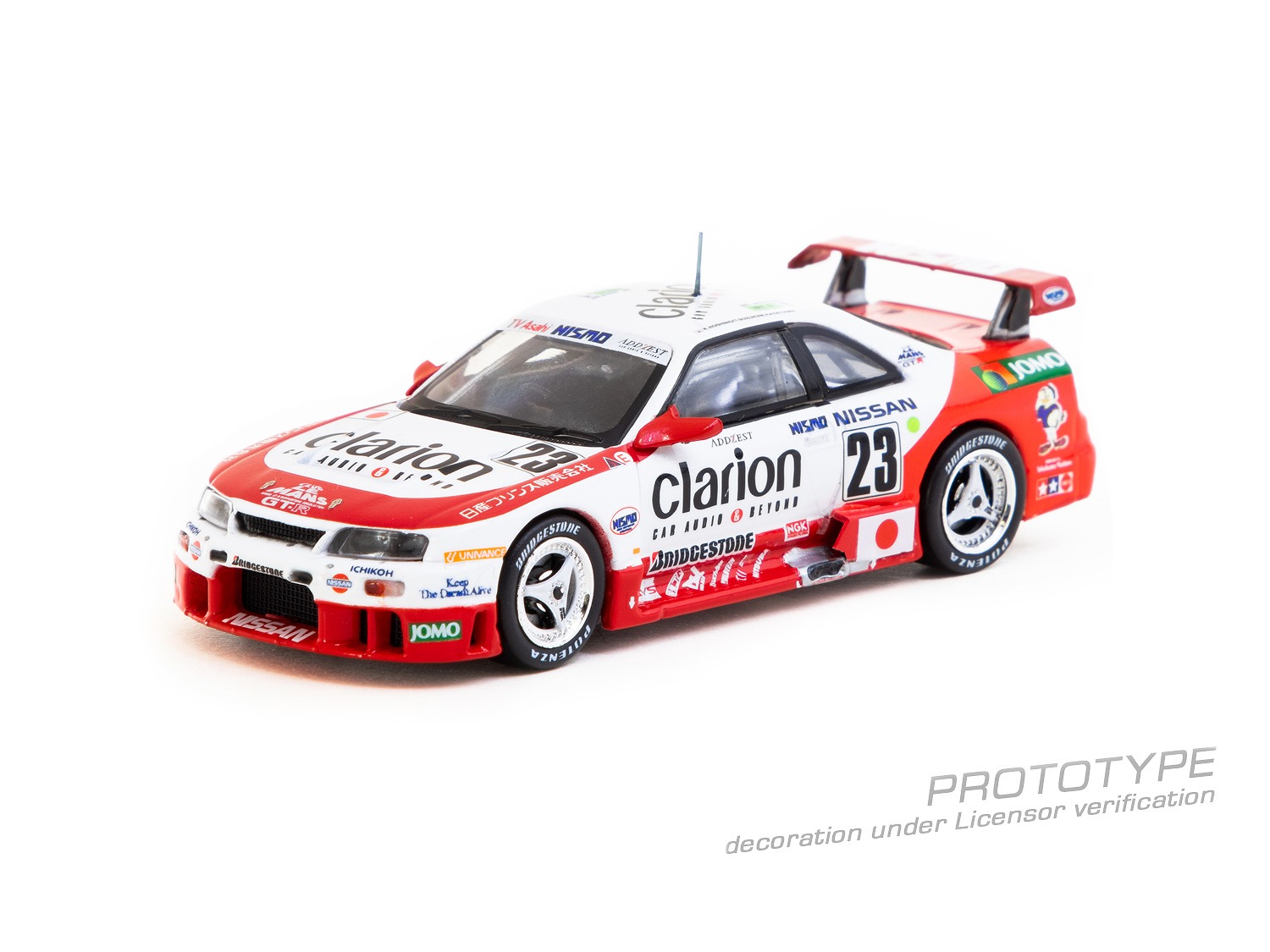 Tarmac(ターマック) 1/64 (ダイキャスト製) Nissan NISMO GT-R LM 24h of Le Mans 1995 Presentation K.Hoshino / T.Suzuki / M.Kageyama
