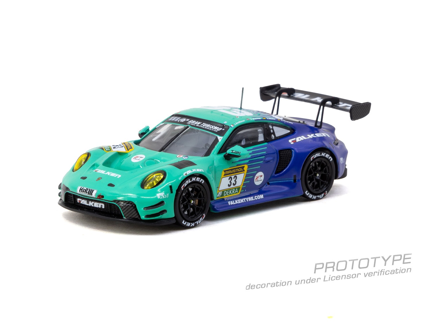 [予約]Tarmac(ターマック) 1/64 (ダイキャスト製) Porsche 911 GT3 R N?rburgring 24h 2024 Julien Andlauer / Klaus Bachler / Sven M?ller / Alessio Picariello