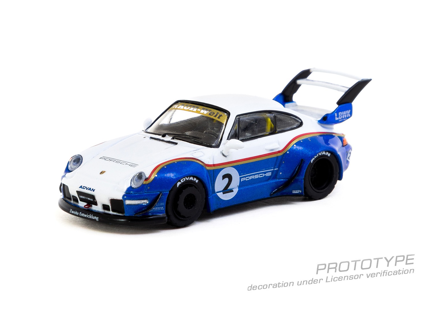 Tarmac(ターマック) 1/64 (ダイキャスト製) RWB 993 Liberty Walk
