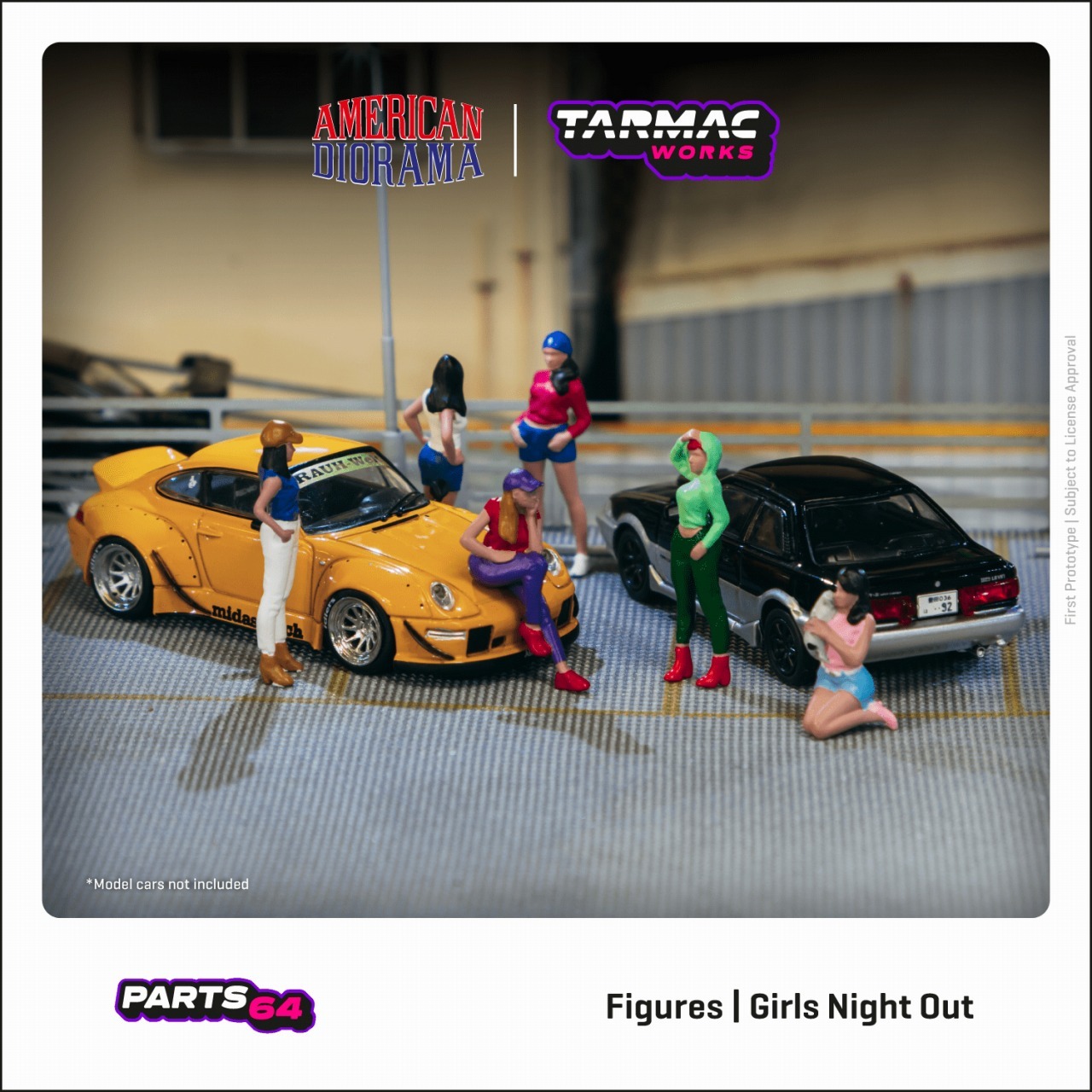 Tarmac（ターマック）1/64 Figures Set Girls Night Out ガリバー