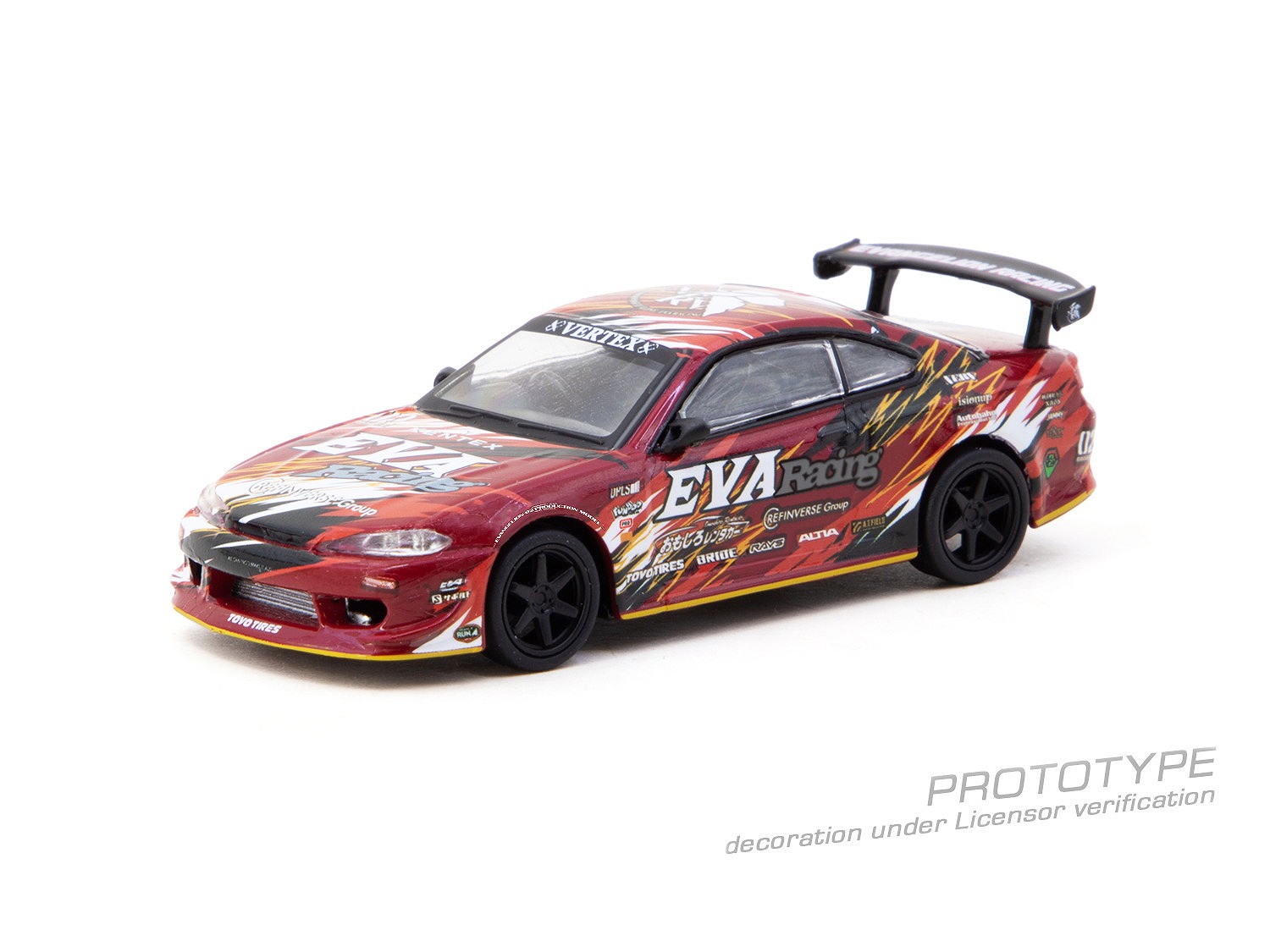 [予約]Tarmac(ターマック) 1/64 (ダイキャスト製) EVA RT PRODUCTION MODEL-02 S15 ※ペーパーボックス