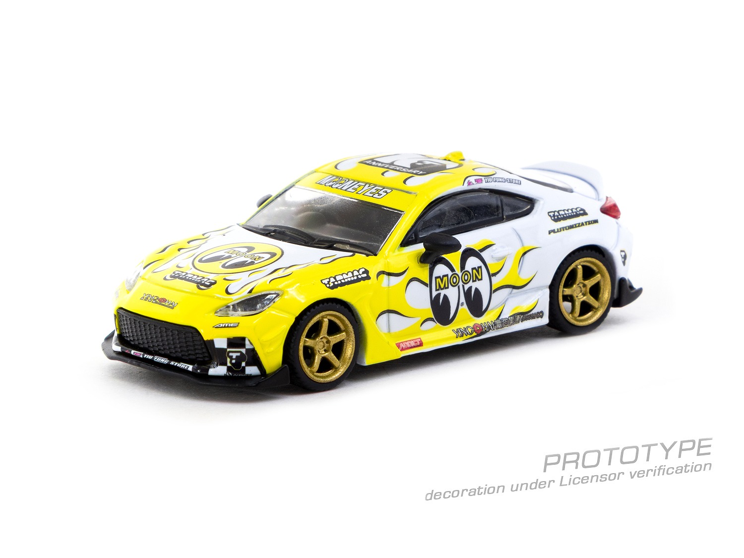 Tarmac(ターマック) 1/64 (ダイキャスト製) Toyota GR86 MOONEYES