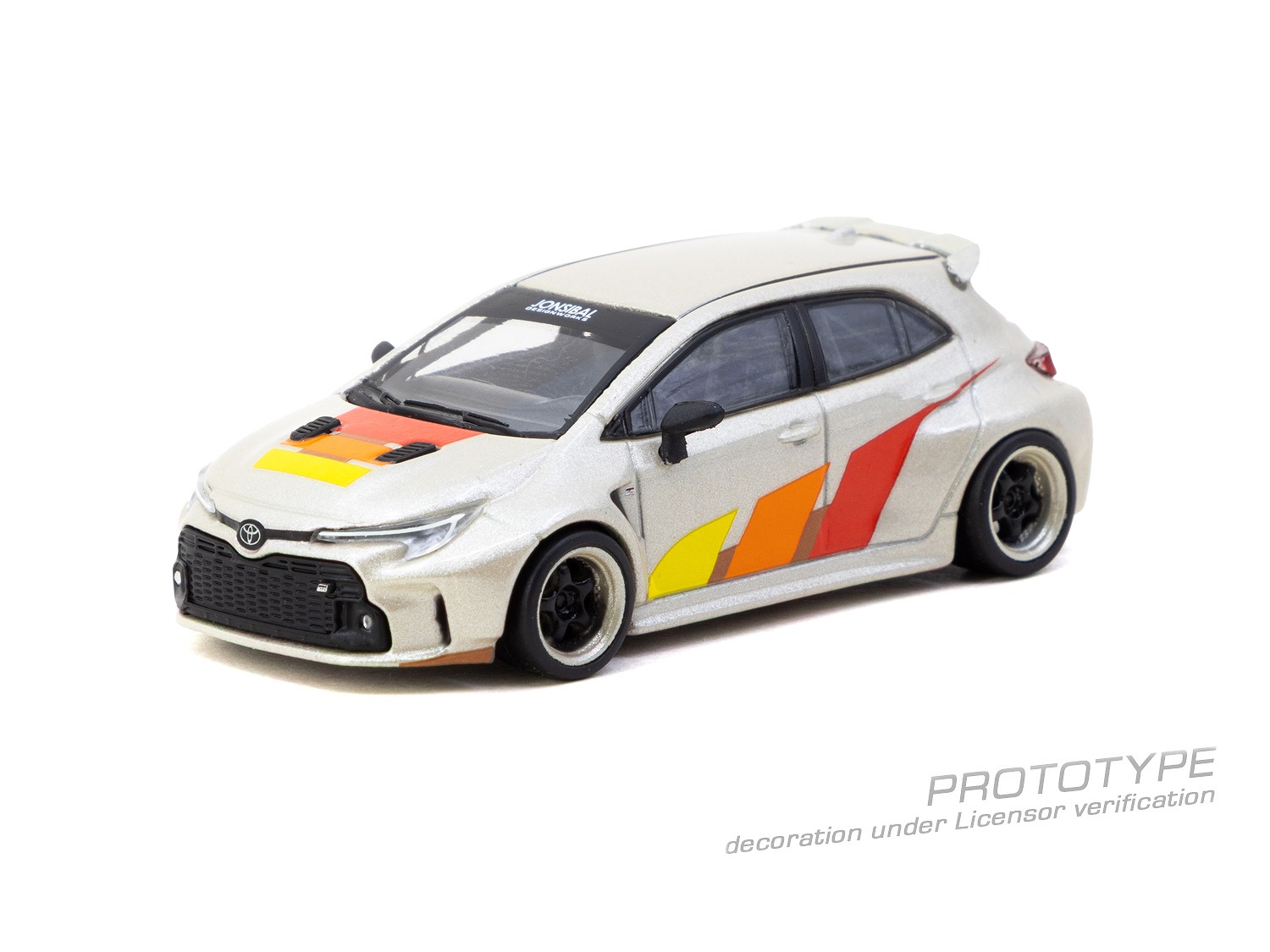 [予約]Tarmac(ターマック) 1/64 (ダイキャスト製) Toyota GR Corolla Widebody Beige ※ブリスターパック