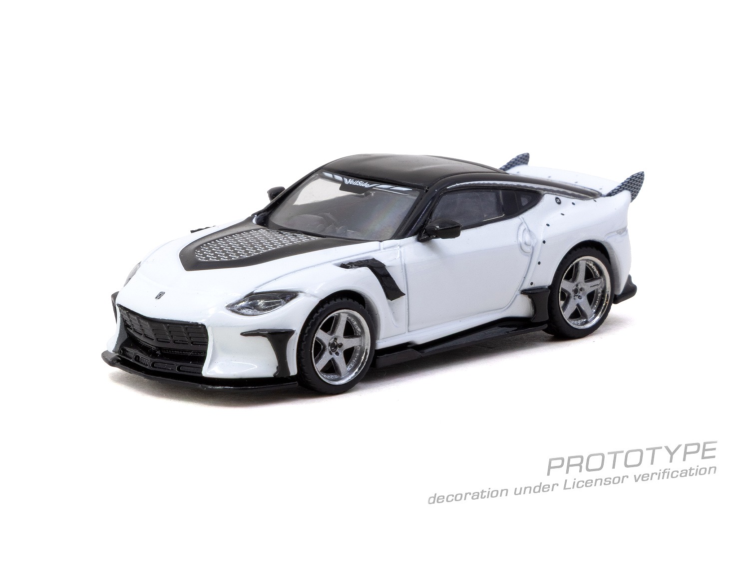 [予約]Tarmac(ターマック) 1/64 (ダイキャスト製) Nissan VeilSide FFZ400 Fairlady Z White ※ブリスターパック