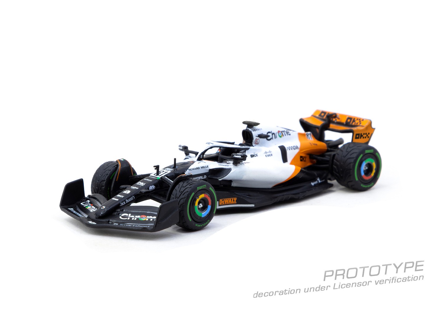 Tarmac(ターマック) 1/64 (ダイキャスト製) McLaren MCL60 Monaco Grand Prix 2023 Oscar Piastri