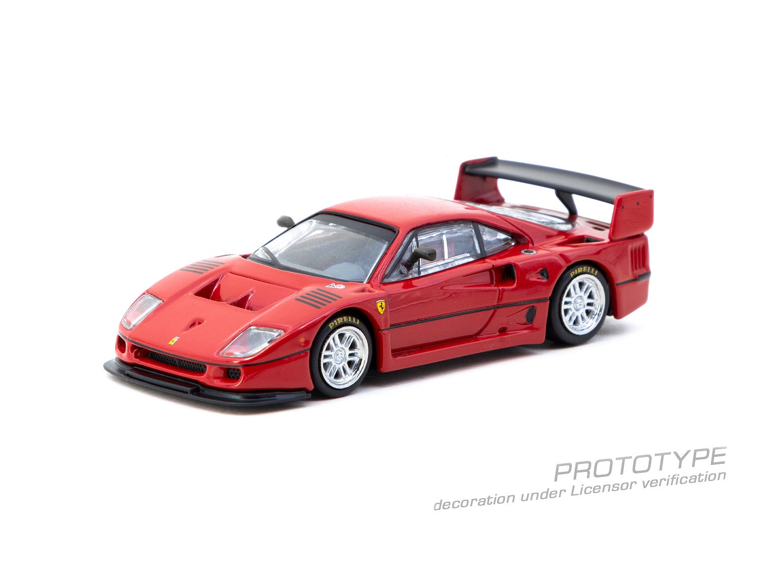 Tarmac(ターマック) 1/64 (ダイキャスト製) Ferrari F40 GTE Red