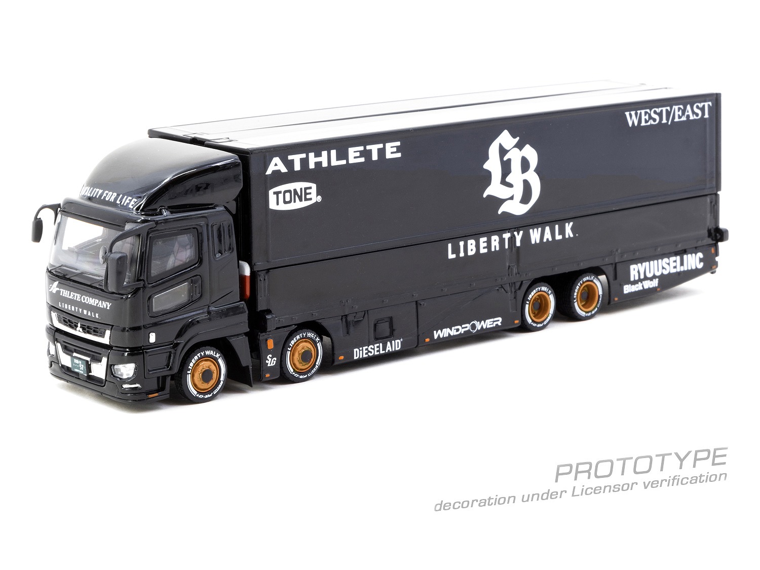Tarmac(ターマック) 1/64 (ダイキャスト製) Mitsubishi Fuso Super Great LB-TRUCKS