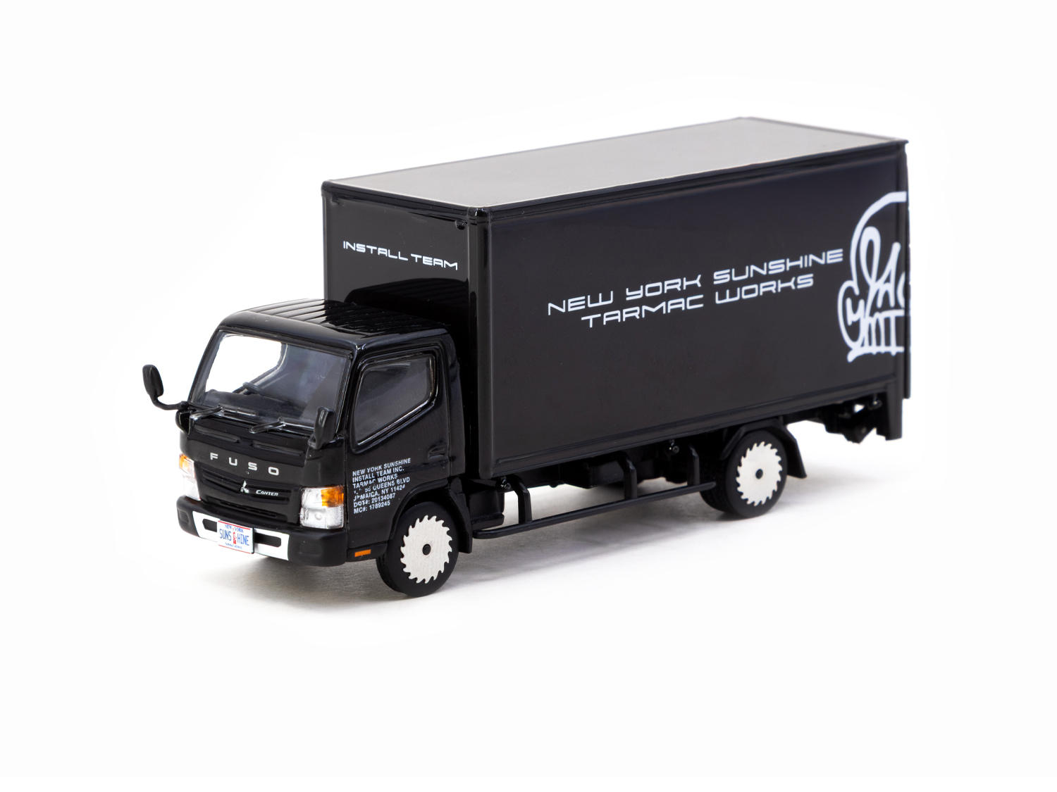 FUSO CANTER New Generation ミニカー 5個セット Tarmac(ターマック) 1/64 (ダイキャスト製) Mitsubishi Fuso Canter