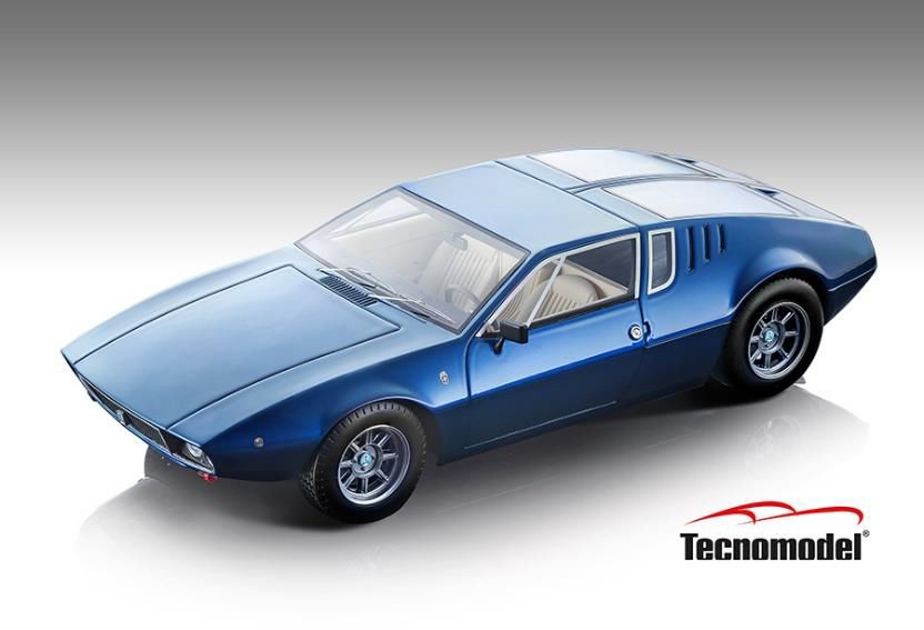 Tecnomodel(テクノモデル)1/18 デ・トマソ・マングスタ 1971 メタリックブルー/ベージュインテリア Tecnomodel(テクノモデル)1/18 デ・トマソ・マングスタ 1971 メタリックブルー/ベージュインテリア