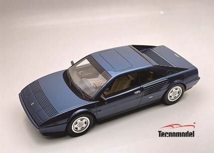 [予約]Tecnomodel(テクノモデル) 1/18 (レジン製) 1/18 フェラーリ モンディアル 3.2 1985 アブダビブルー