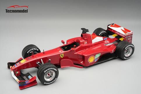 [予約]Tecnomodel(テクノモデル) 1/18 (レジン製) フェラーリ F399 フランスGP #3 1999 Michael Scumacher(レインタイヤ車)