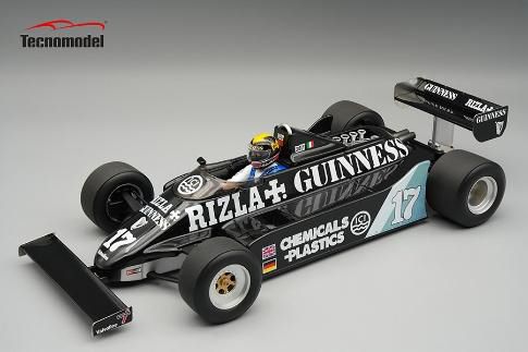 [予約]Tecnomodel(テクノモデル) 1/18 (レジン製) マーチ 811 ドイツGP #17 1981 D.Daly ドライバーフィギュア付き