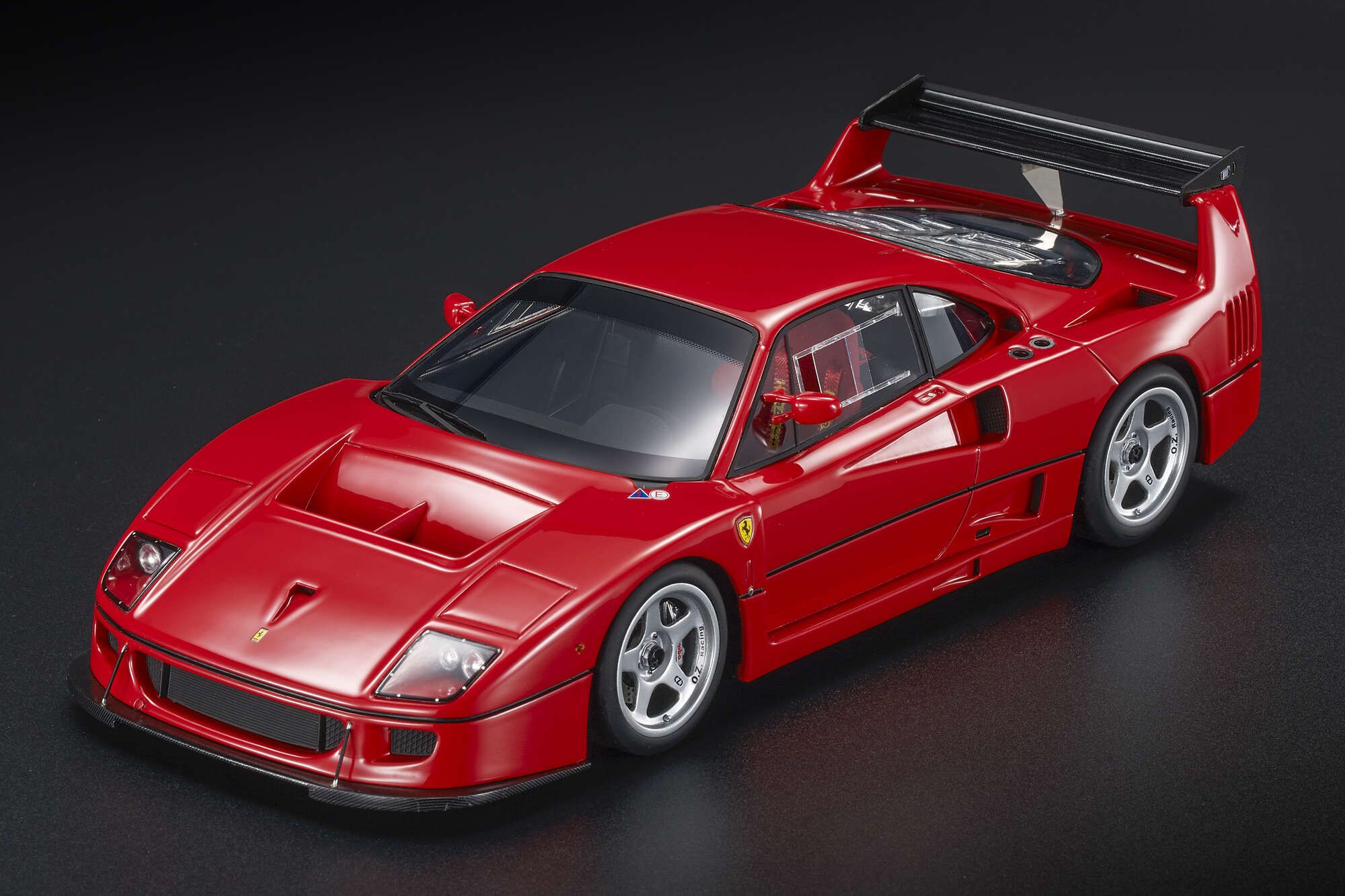 [予約]TOPMARQUES  1/18 (レジン製) F40 LM 1989 プレスバージョン レッド