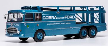 ixo(イクソ) 1/43 (ダイキャスト製) コブラ フィアット シリーズ 306-2 バルトレッティ レーシング トランスポーター 1956