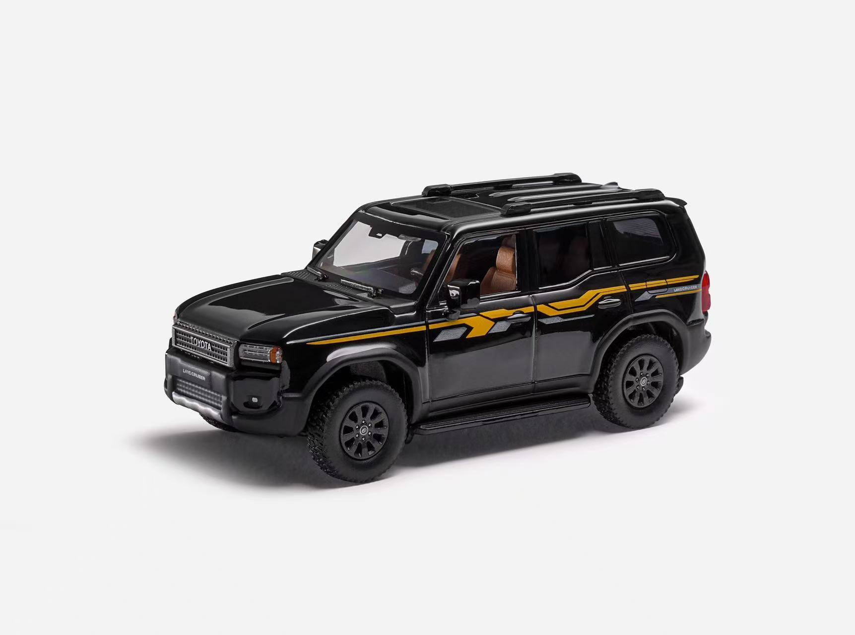 [予約]MASSDI(マスディ) 1/64 (ダイキャスト製) トヨタ プラド LC250 悍野WX版 - ブラック