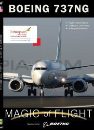 ( DVD 飛行機 ) AirUtopia 737NG Ethiopian Airlines