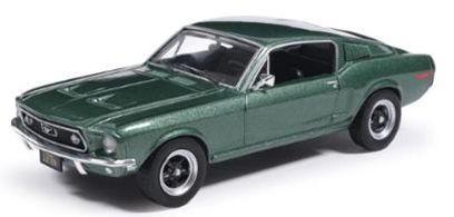 [予約]ixo(イクソ)1/43 (ダイキャスト製) フォード マスタング 1968 ハイランドグリーン