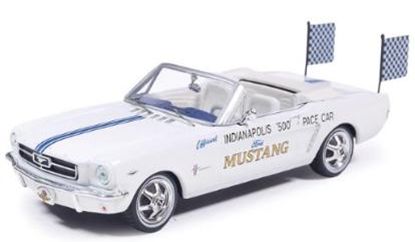 [予約]ixo(イクソ)1/43 (ダイキャスト製) フォード マスタング インディアナポリス 500 ペースカー 1964 ホワイト