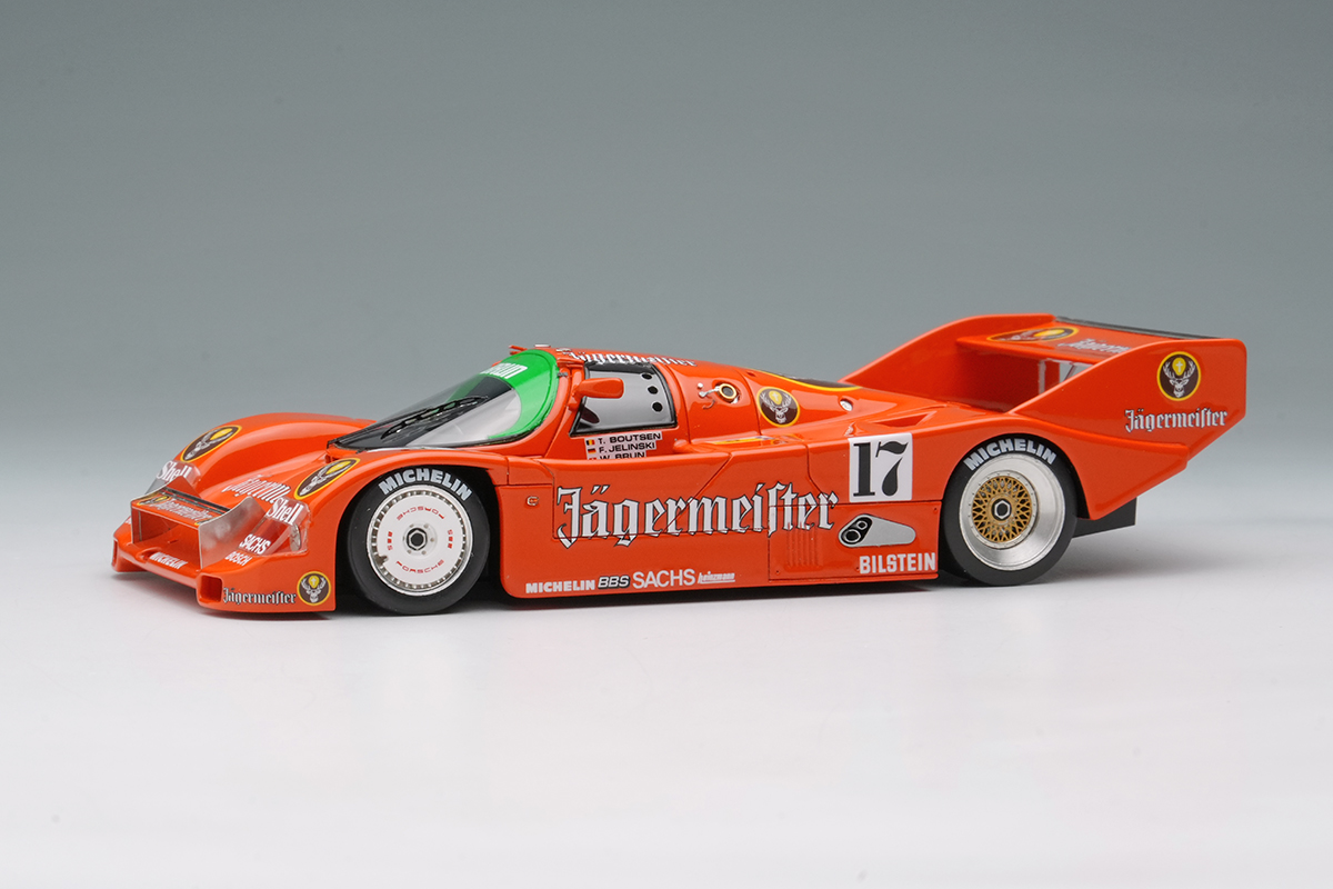 VISION(ヴィジョン) 1/43 (レジン製) ポルシェ962C "Brun Motorsport -Jagermeister" 1000km Spa 1986 ウィナーNo.17