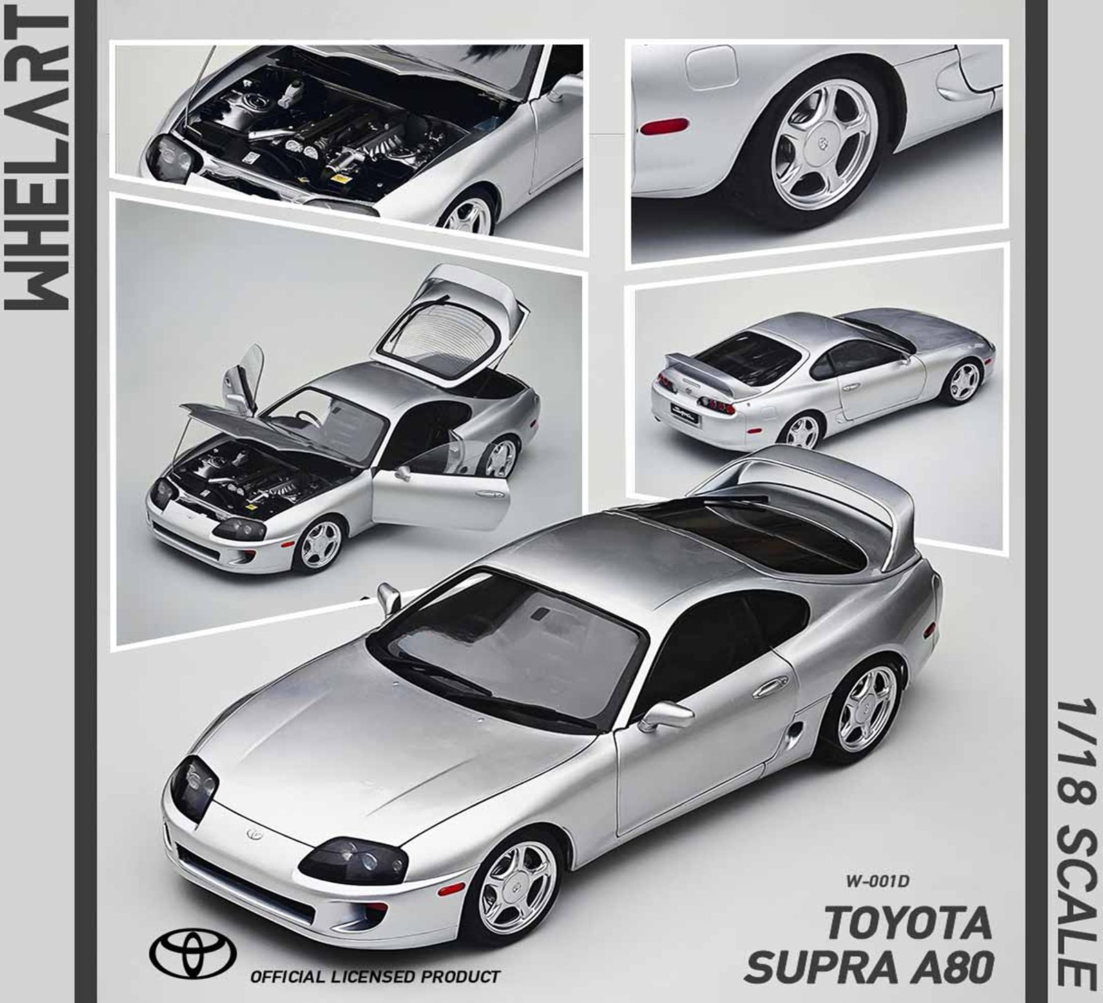 399台限定 1/18 WHELART トヨタ JZA80 スープラ 2JZ 399台限定 1/18 WHELART トヨタ JZA80 スープラ 2JZ - メルカリ