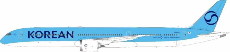 JFOX MODELS 1/200 (ダイキャスト製) 787-10 Korean Air HL8733