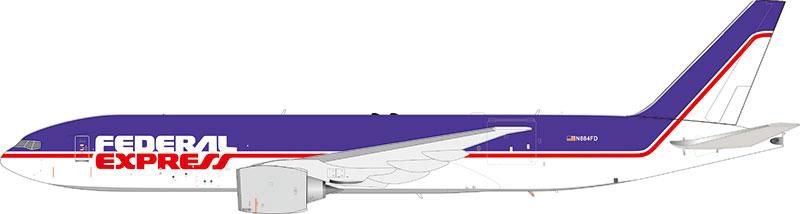 飛行機模型 fedex 飛行機 内部 1 200 B727-100 FedEX フェデックス