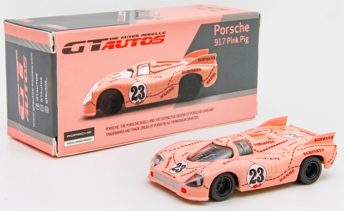 [予約]WELLY 1/64 (ダイキャスト製) ポルシェ 917/20 1971 No,23 ”Pink Pig ”
