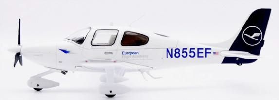 [予約]JC WINGS 1/72 (ダイキャスト製) SR20 European Flight Academy (Lufthansa Aviation Training) N855EF