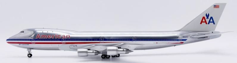 [予約]JC WINGS 1/200 (ダイキャスト製) 747-100 American Airlines "Polished" N9670