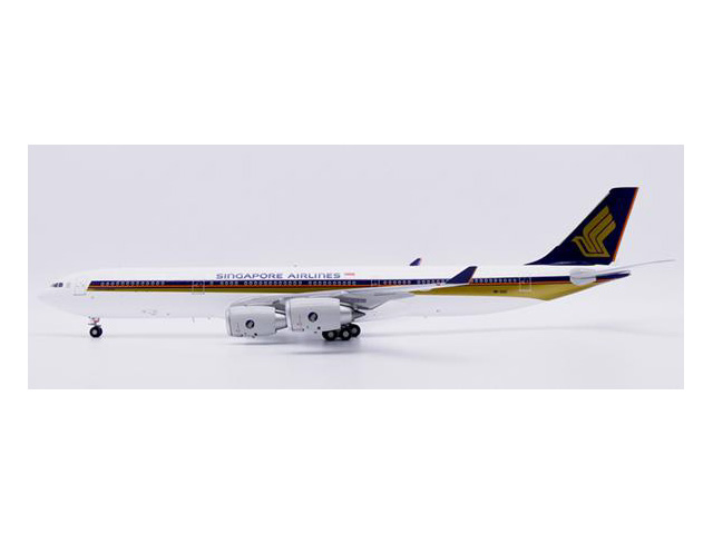 [予約]JC WINGS 1/200 (ダイキャスト製) A340-500 Singapore Airlines "Old Titles"  9V-SGC 