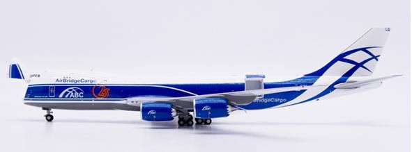 貨物機模型　AirBridgeCargo　B747-8F　1/400　　え JC WINGS 1/400 (ダイキャスト製) 747-8F AirBridgeCargo 