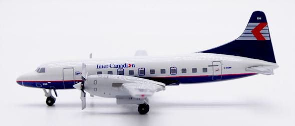 JC WINGS1/400(ダイキャスト製)CV-580 Inter-Canadien Convair C-GQBP