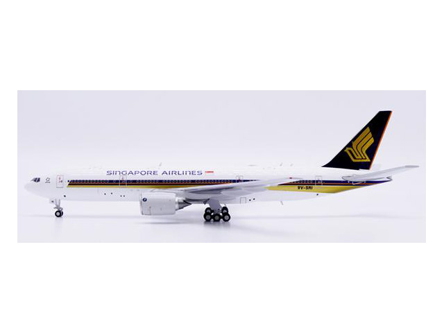 [予約]JC WINGS 1/400 (ダイキャスト製) 777-200ER Singapore Airlines "Small Titles"9V-SRI 