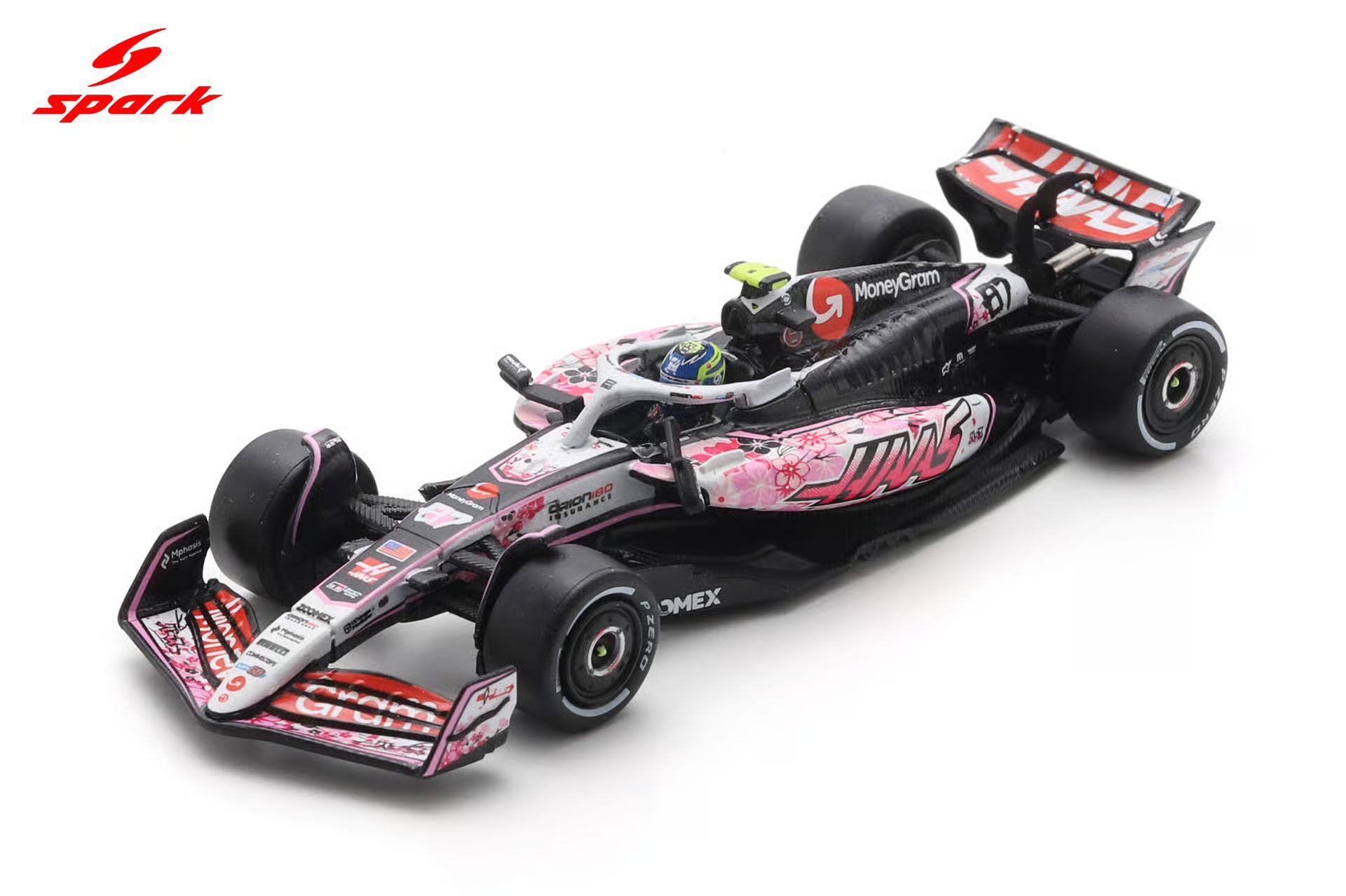 Spark (スパーク) Sparky 1/64 (ダイキャスト製) Haas VF-25 No.87