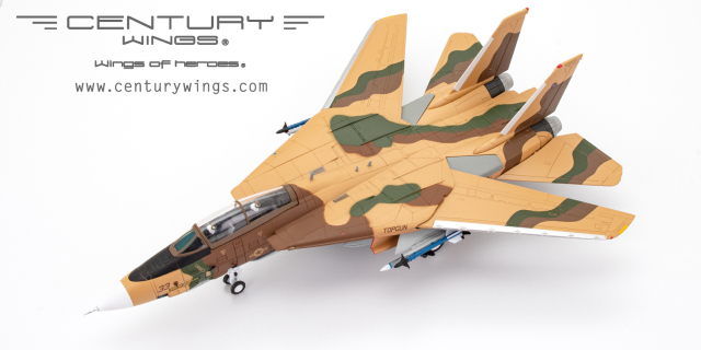 CenturyWings 1/72 (ダイキャスト製) F-14A アメリカ海軍 戦闘機兵器学校（NFWS）「TOPGUN」 仮想敵機茶色迷彩 ミラマー基地 96年 #33