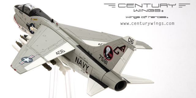 Century Wings 1/72 A-7E コルセアII Century Wings 782945 - A-7E Corsair II Diecast Model, USN VA