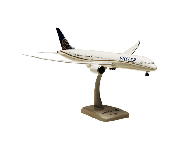 hogan wings 1/200 787-9 ユナイテッド航空 wifiアンテナ付 ※ランディングギア・スタンド付属