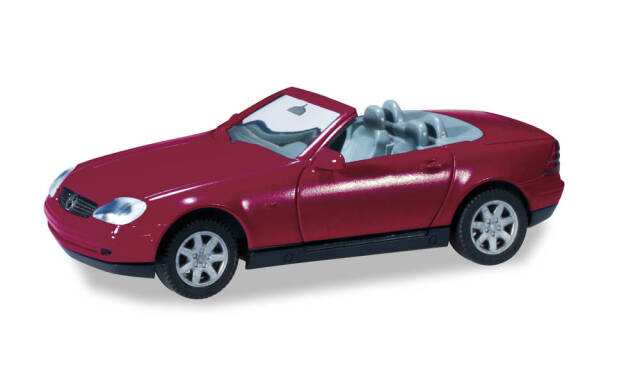 herpa Cars&Trucks 1/87 ミニキット メルセデスベンツ SLK ロードスター バーガンディバイオレット
