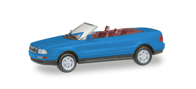 herpa Cars&Trucks 1/87 ミニキット アウディ80コンバーチブル ブルー